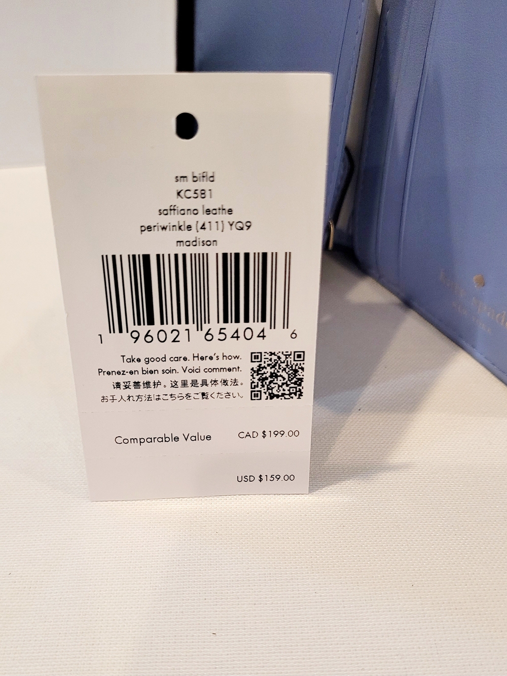 Kate Spade Madison Periwinkle Saffiano Leather - Picture 4 of 4